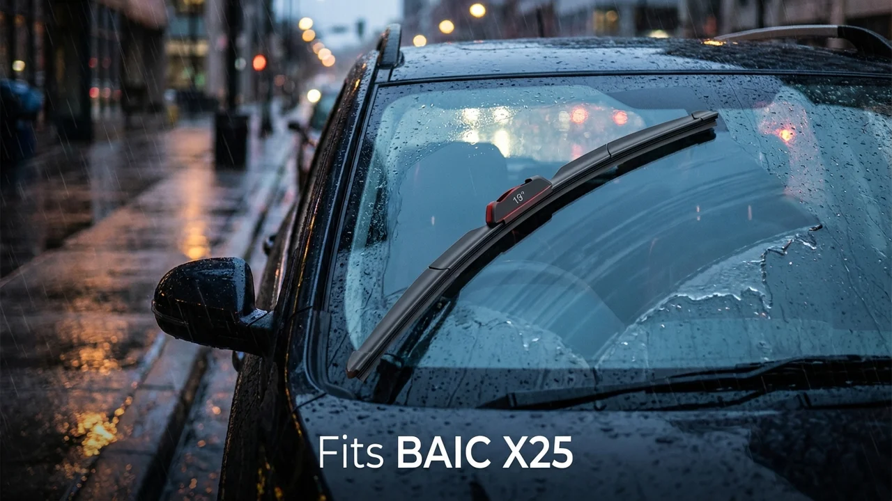 BAIC X25 Passenger Side Wiper Blade — 19