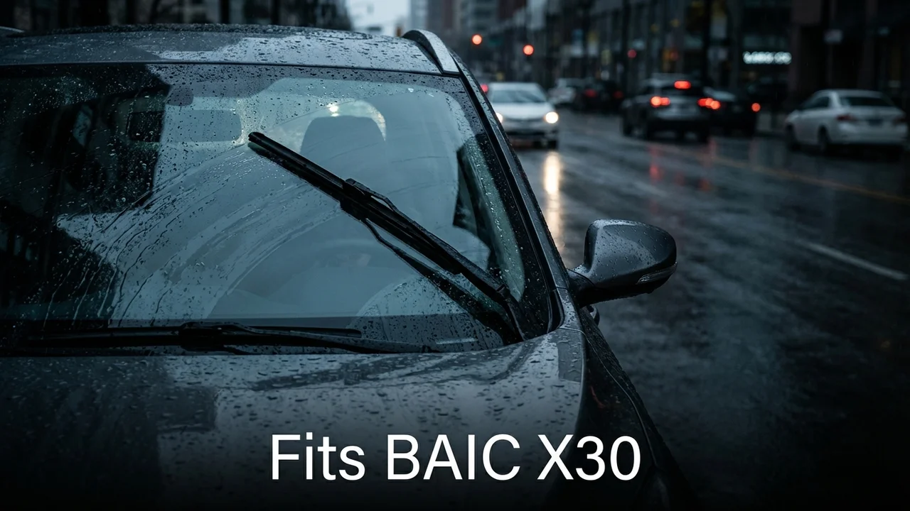 BAIC X30 Driver Side Wiper Blade — 21