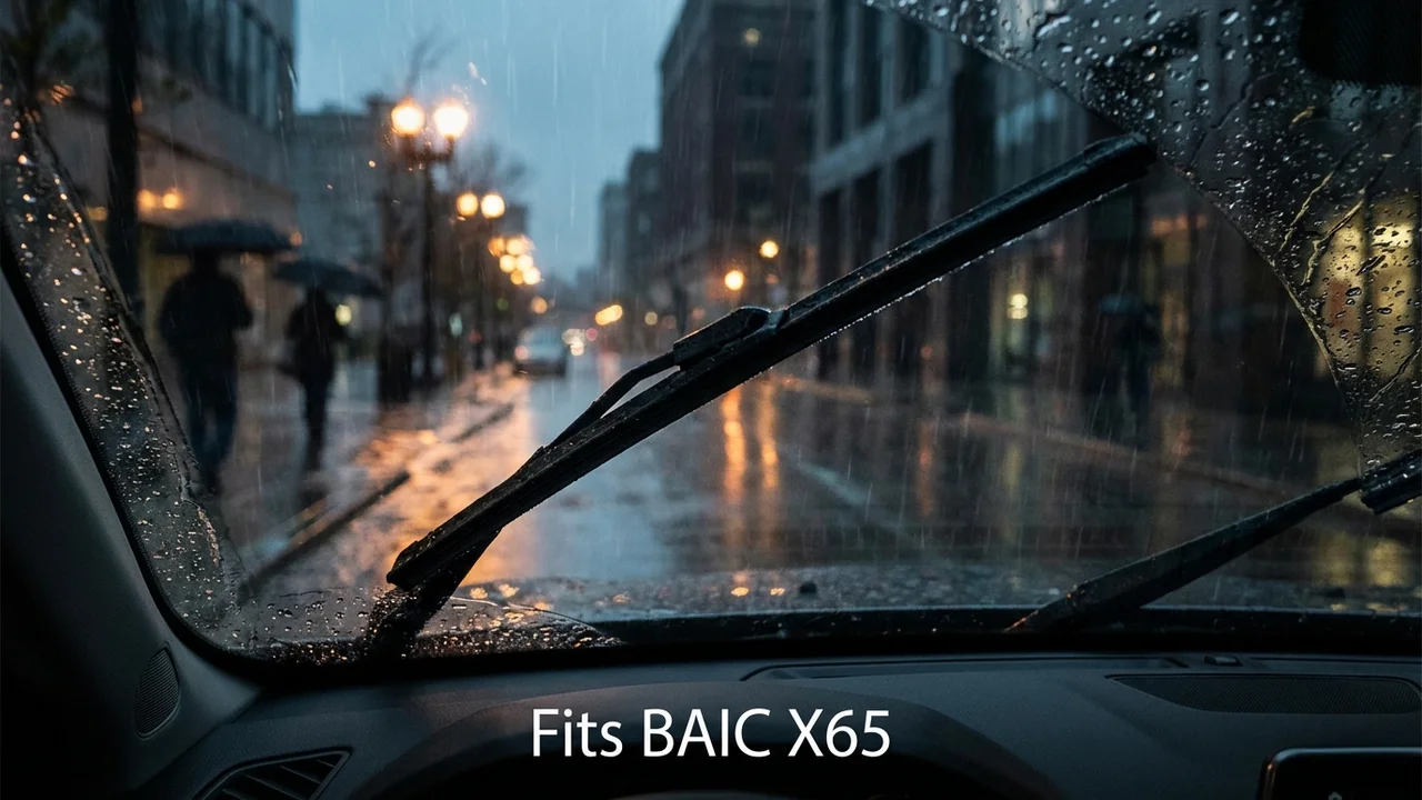 BAIC X65 Passenger Side Wiper Blade — 17