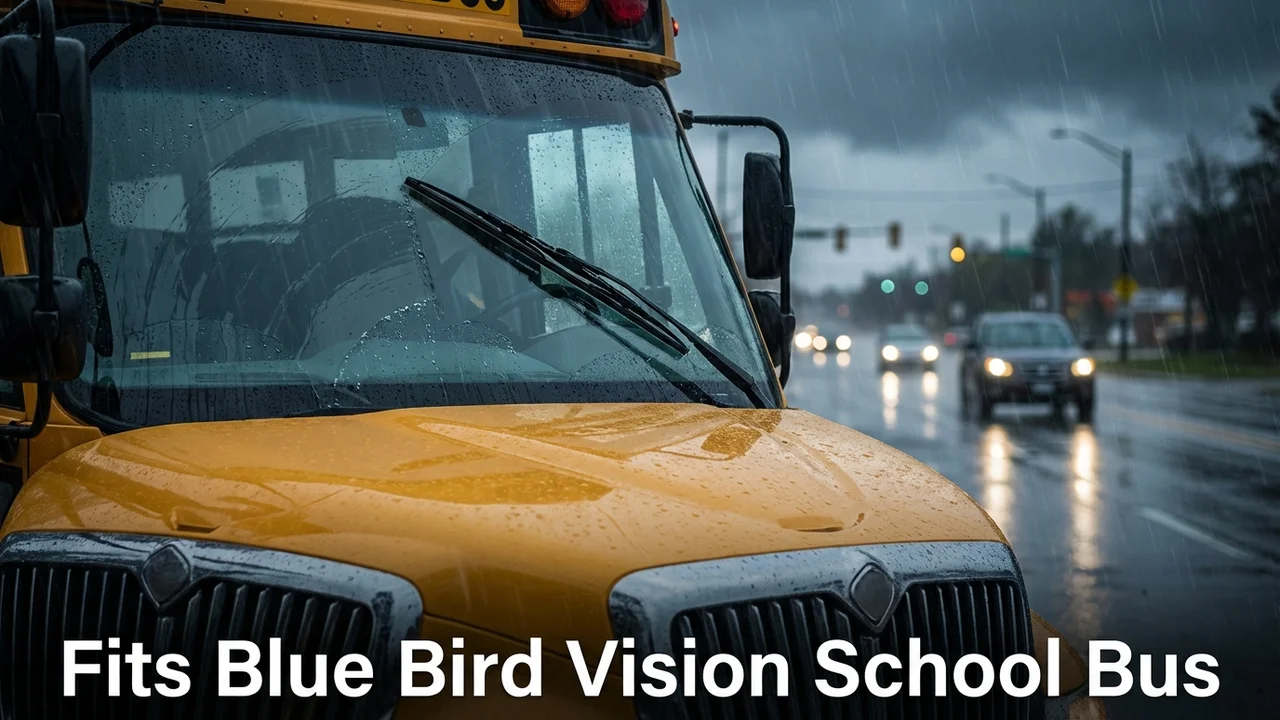 Blue Bird Vision School Bus Passenger Side Wiper Blade — 17
