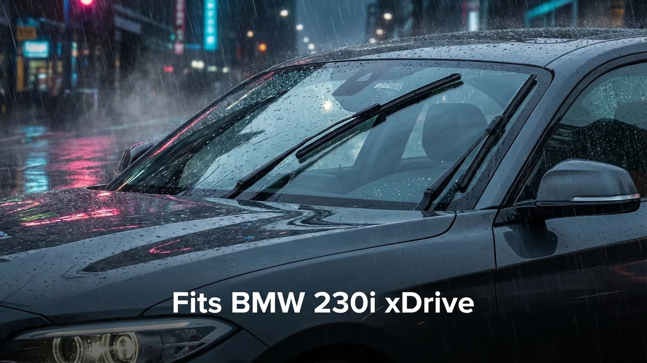 BMW 230i xDrive Driver Side Wiper Blade — 21