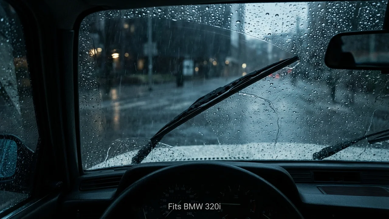 BMW 320i Passenger Side Wiper Blade — 22
