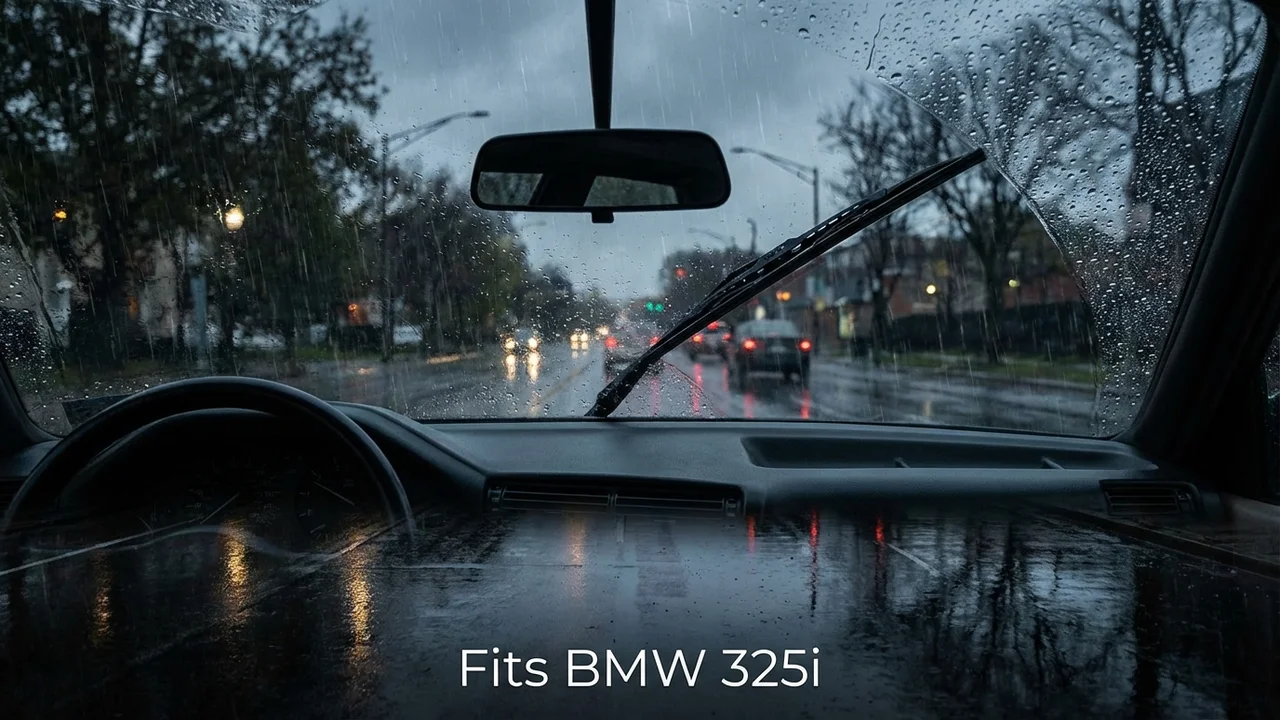 BMW 325i Passenger Side Wiper Blade — 18