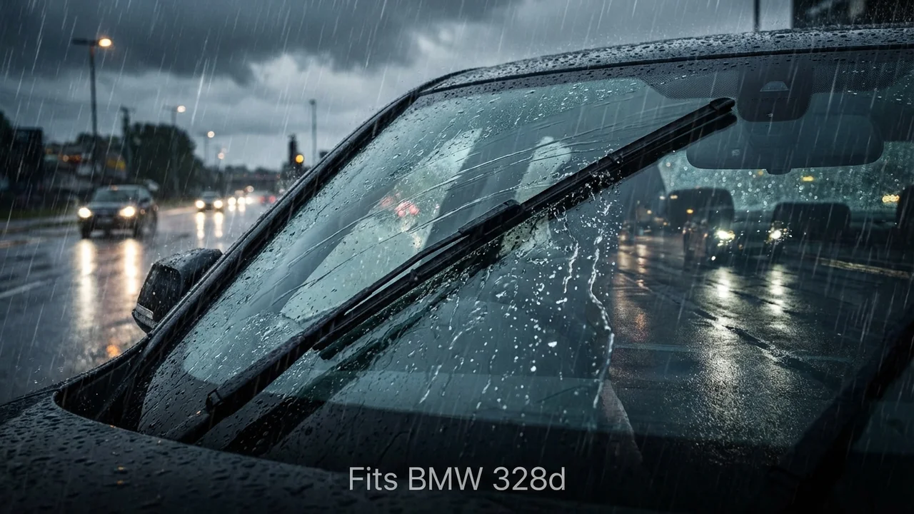 BMW 328d Driver Side Wiper Blade — 22