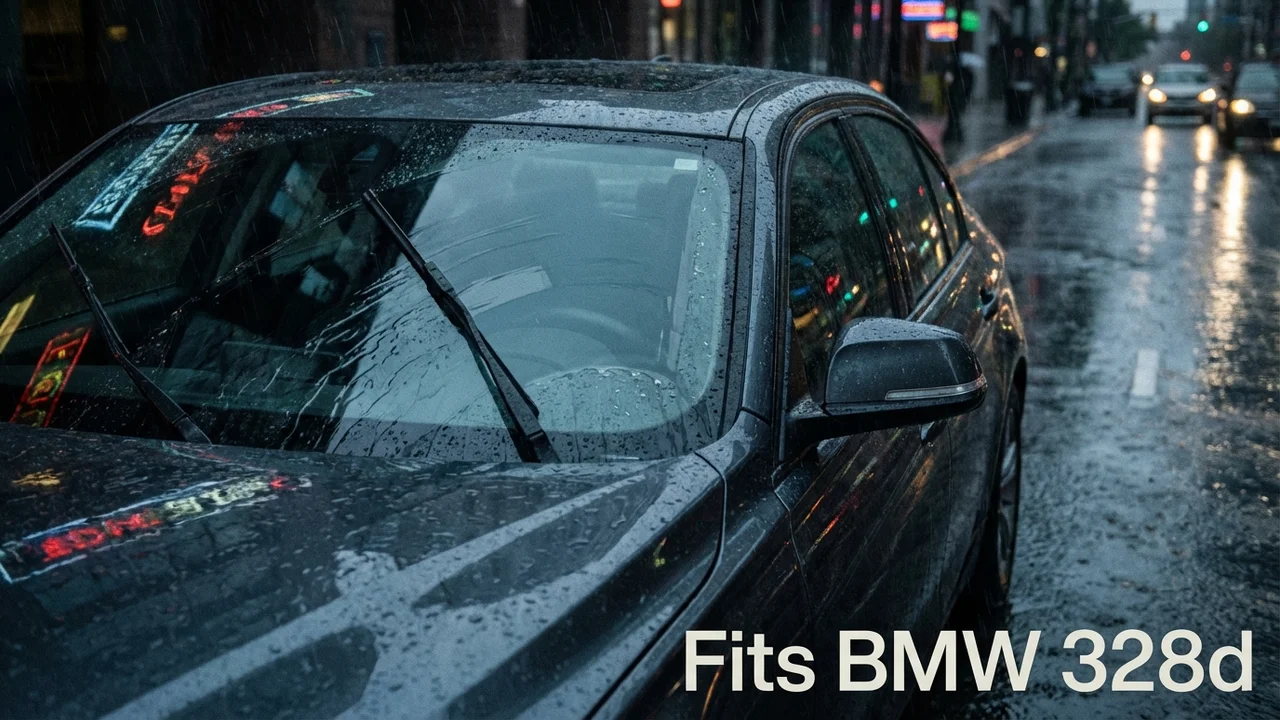 BMW 328d Passenger Side Wiper Blade — 22