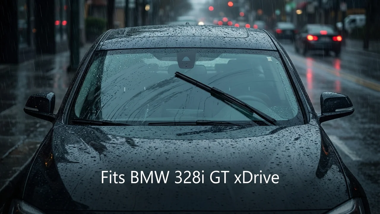 BMW 328i GT xDrive Driver Side Wiper Blade — 22