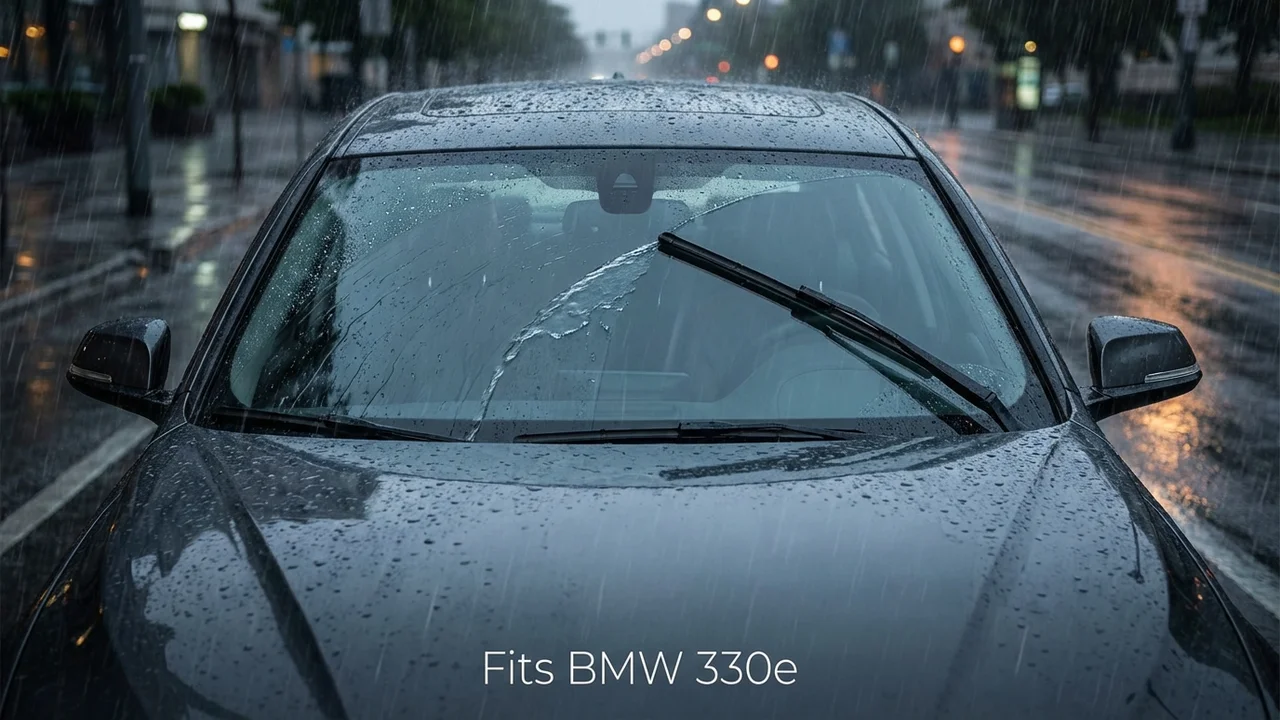 BMW 330e Passenger Side Wiper Blade — 16