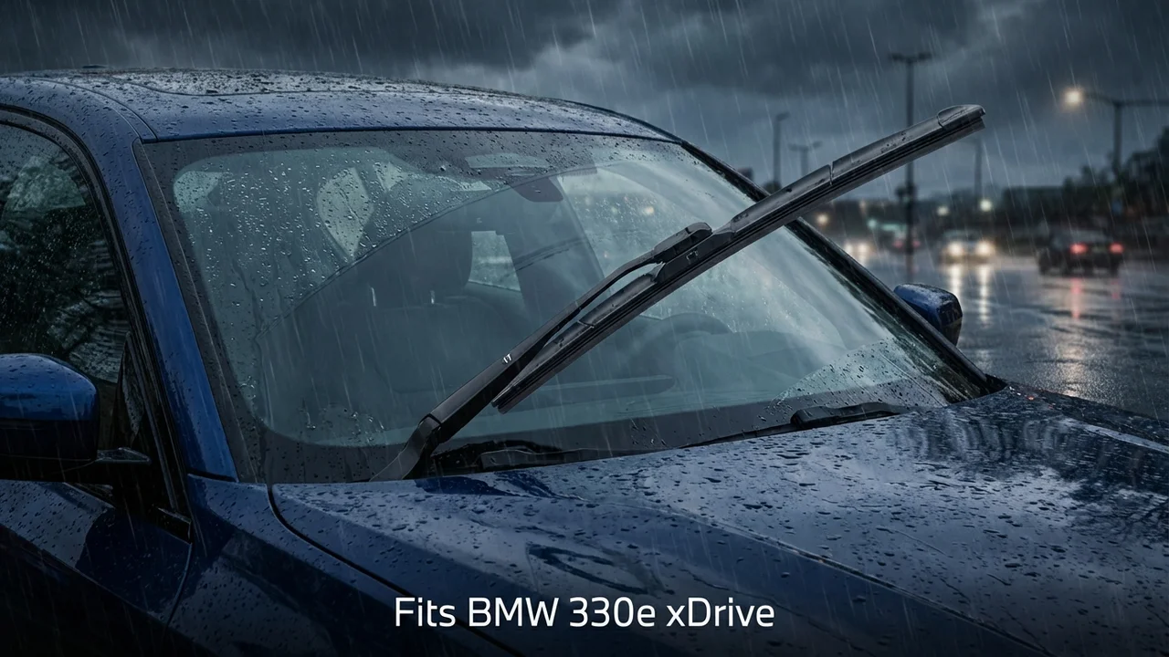 BMW 330e xDrive Passenger Side Wiper Blade — 17