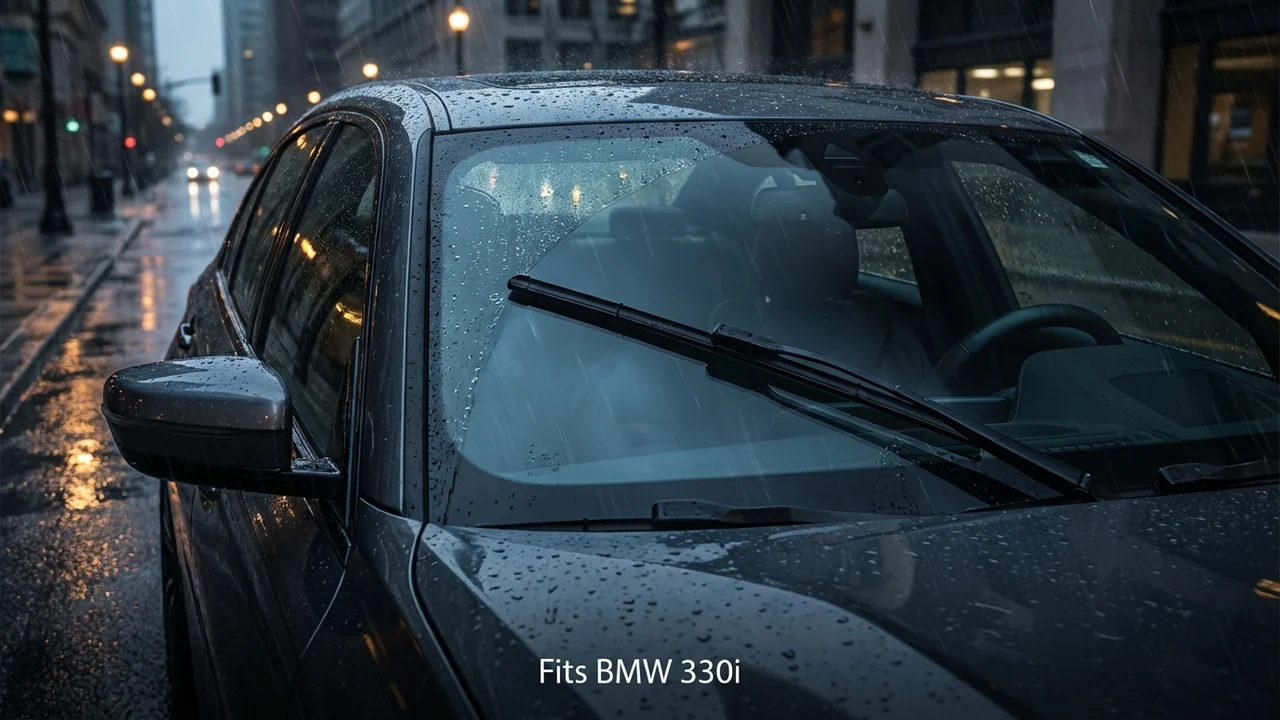 BMW 330i Driver Side Wiper Blade — 28