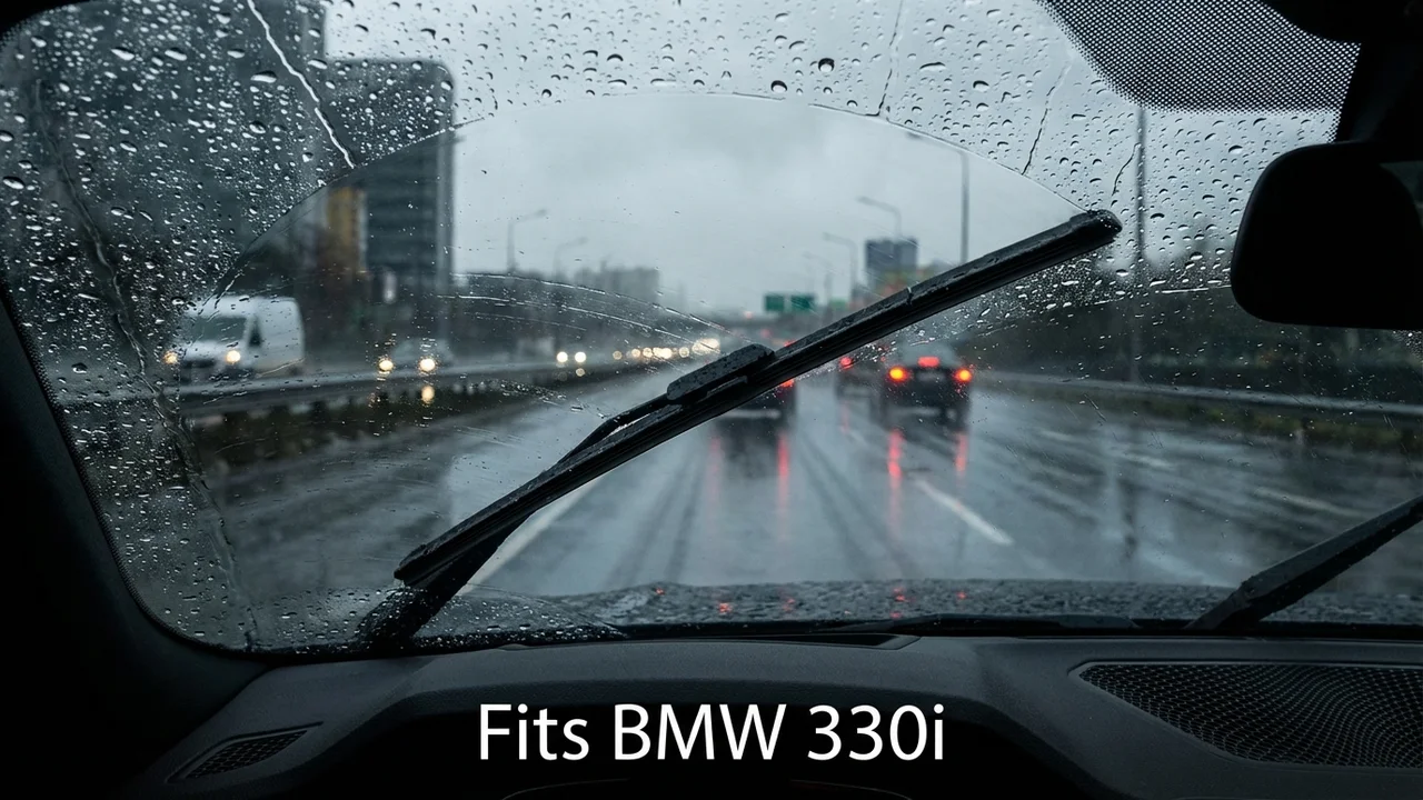 BMW 330i Rear Wiper Blade — 12