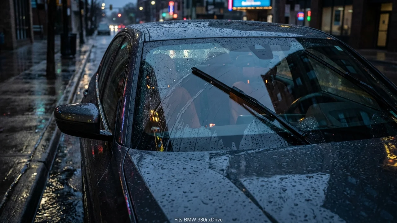 BMW 330i xDrive Driver Side Wiper Blade — 28