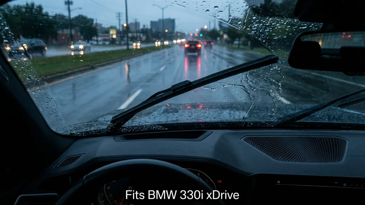 BMW 330i xDrive Passenger Side Wiper Blade — 17