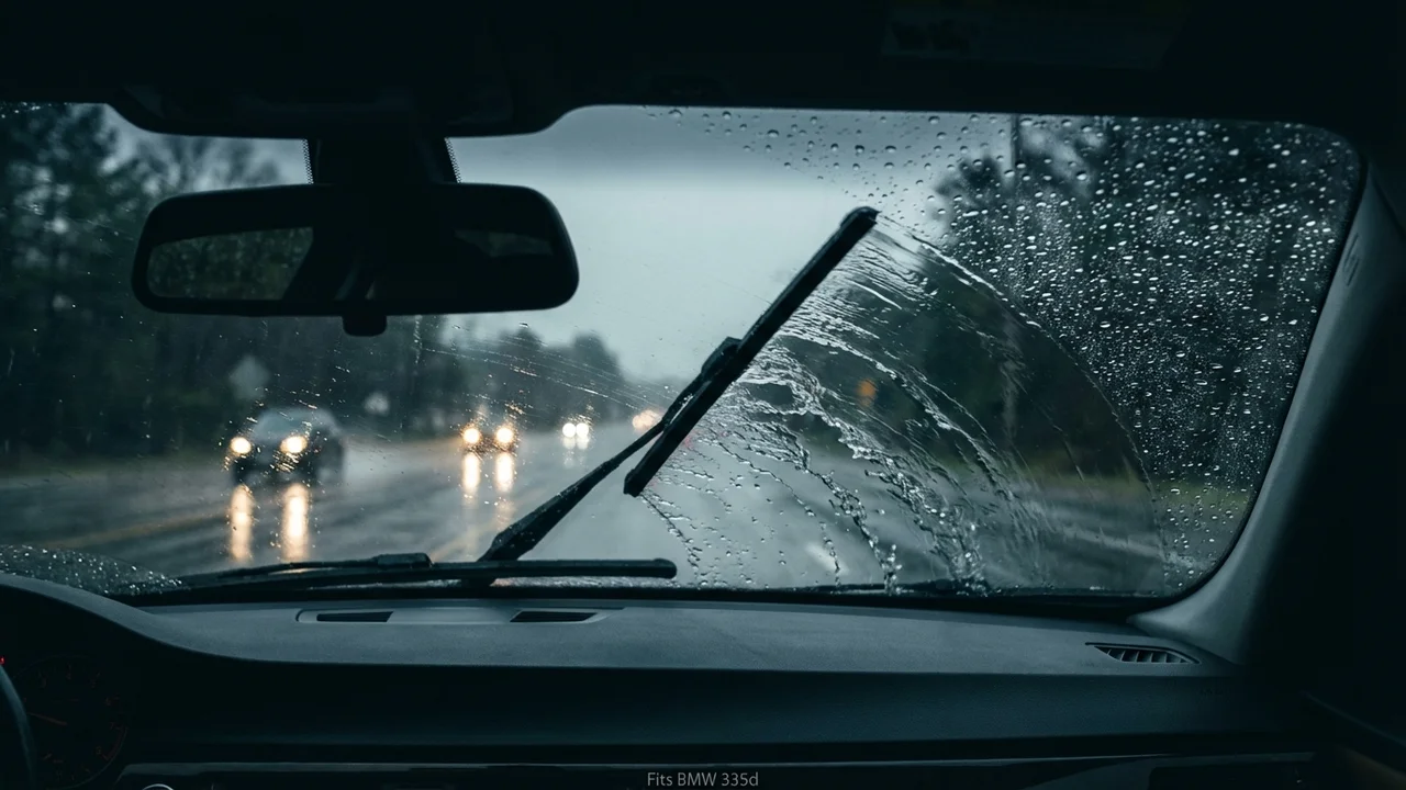 BMW 335d Driver Side Wiper Blade — 28