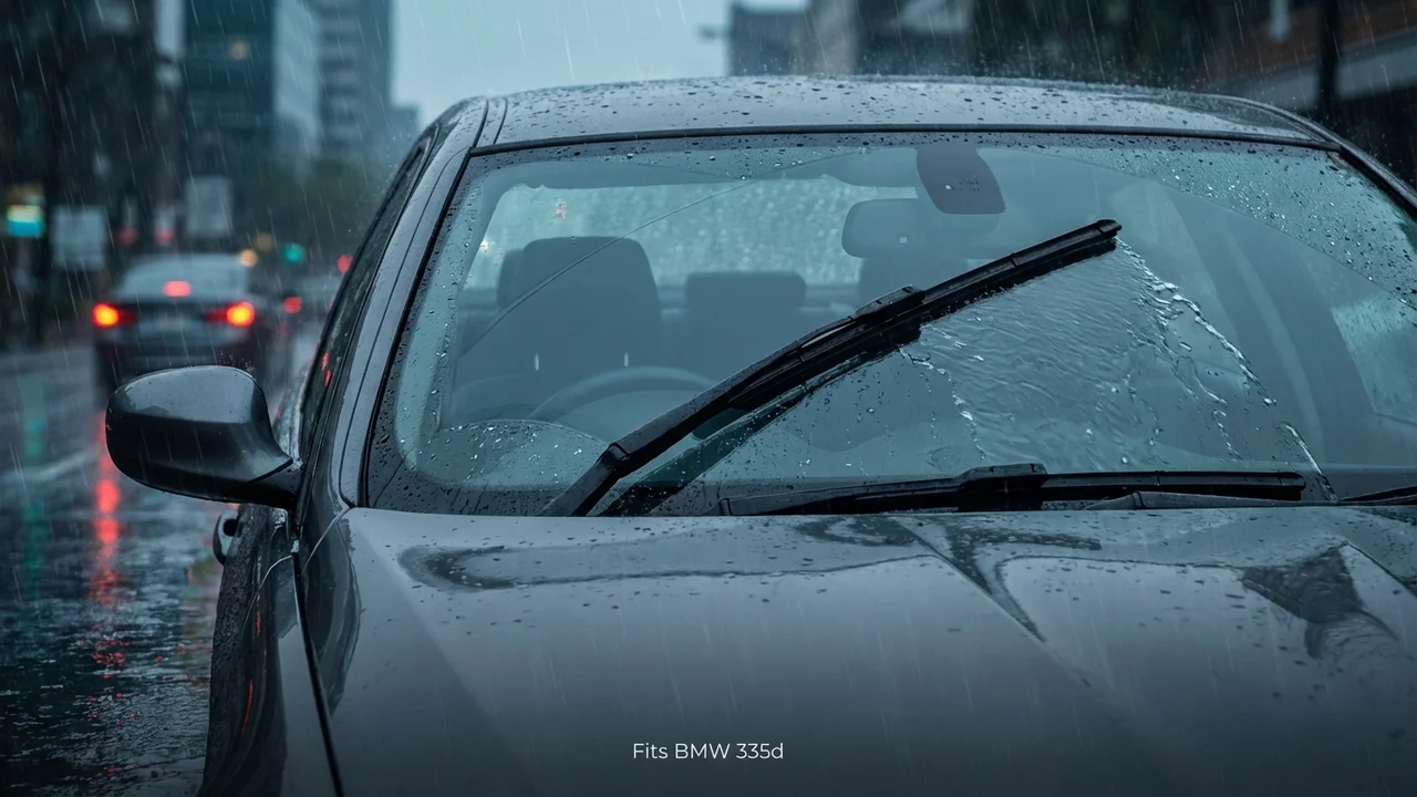 BMW 335d Passenger Side Wiper Blade — 17