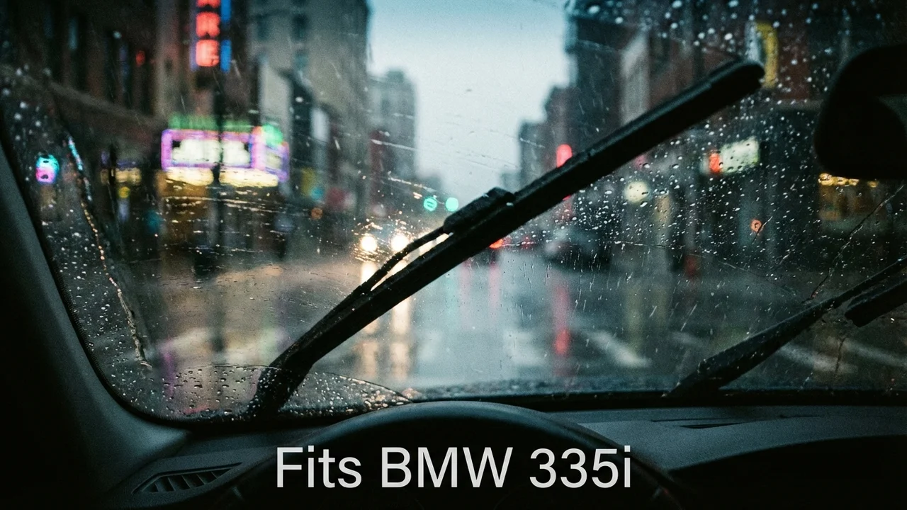BMW 335i Driver Side Wiper Blade — 28