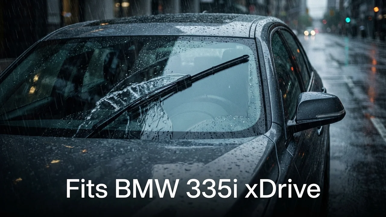 BMW 335i xDrive Driver Side Wiper Blade — 20