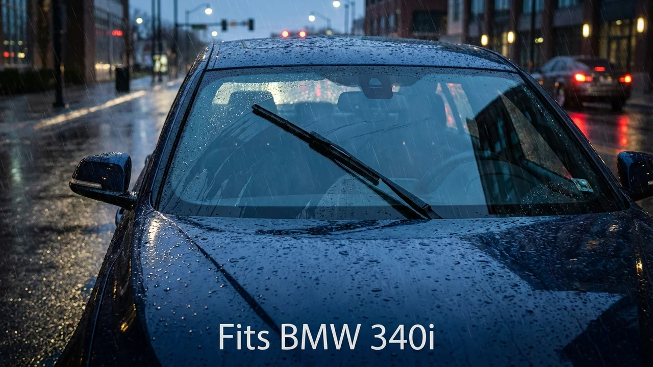 BMW 340i Driver Side Wiper Blade — 20