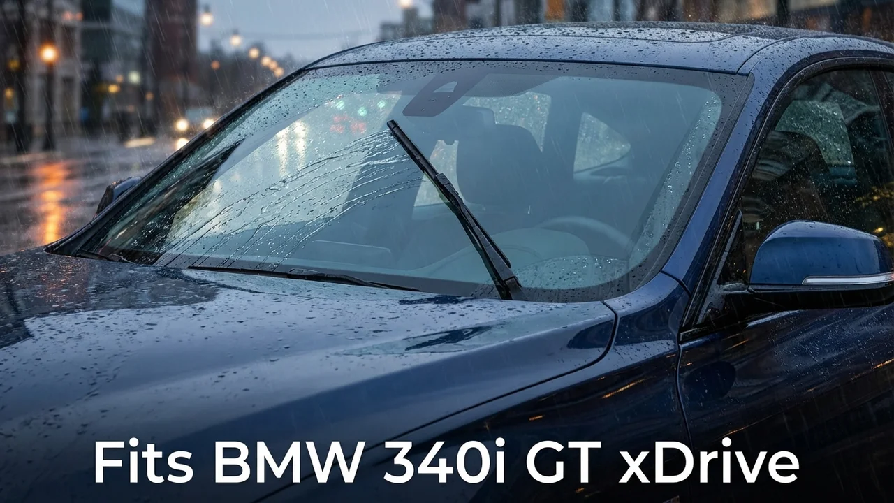 BMW 340i GT xDrive Driver Side Wiper Blade — 20