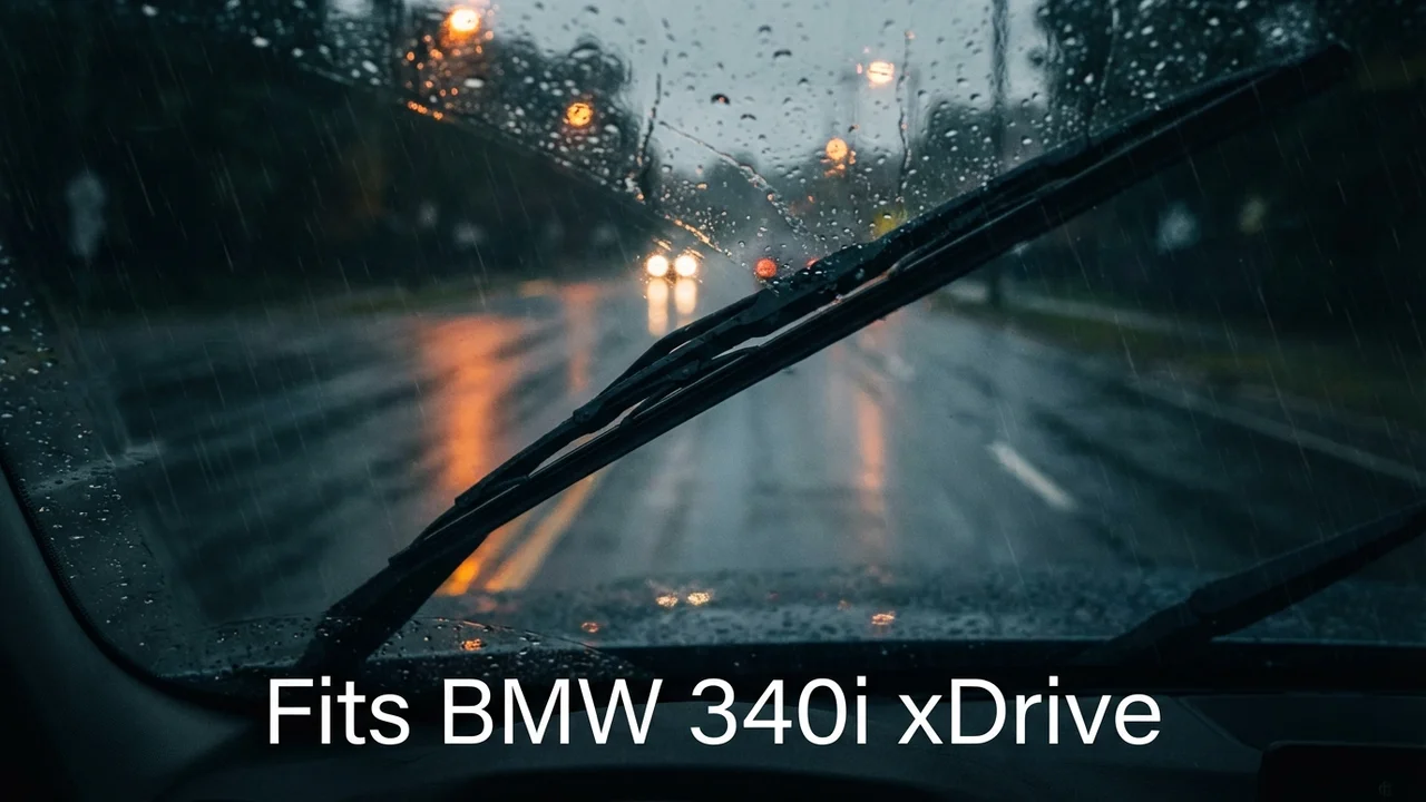 BMW 340i xDrive Passenger Side Wiper Blade — 22