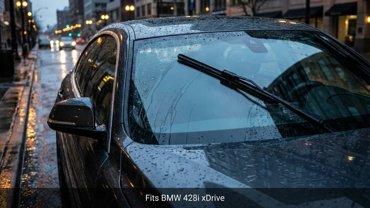 BMW 428i xDrive Driver Side Wiper Blade — 22