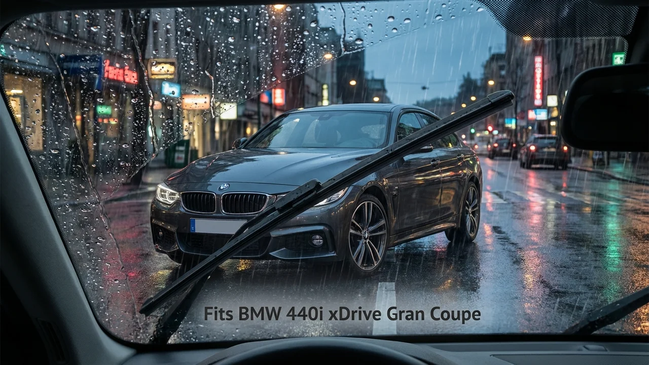 BMW 440i xDrive Gran Coupe Passenger Side Wiper Blade — 22