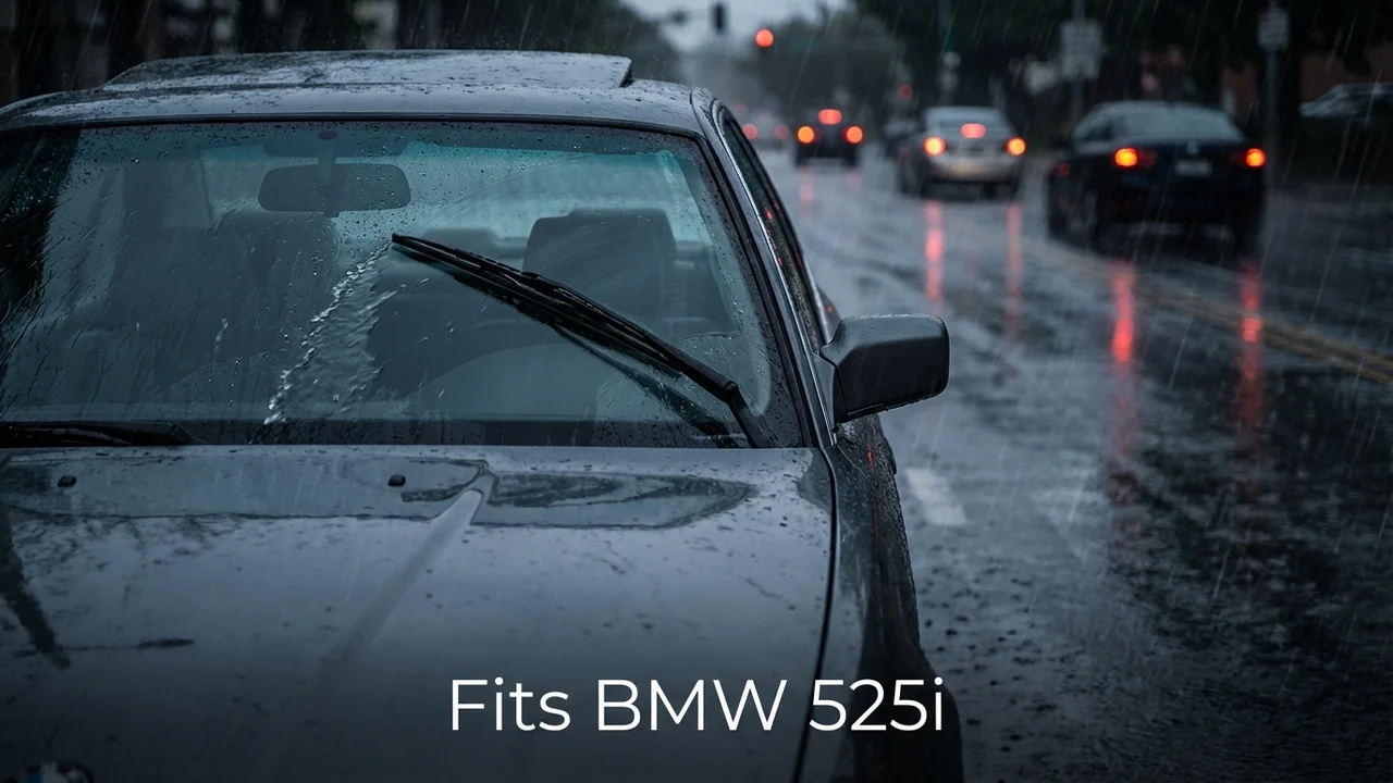 BMW 525i Driver Side Wiper Blade — 28