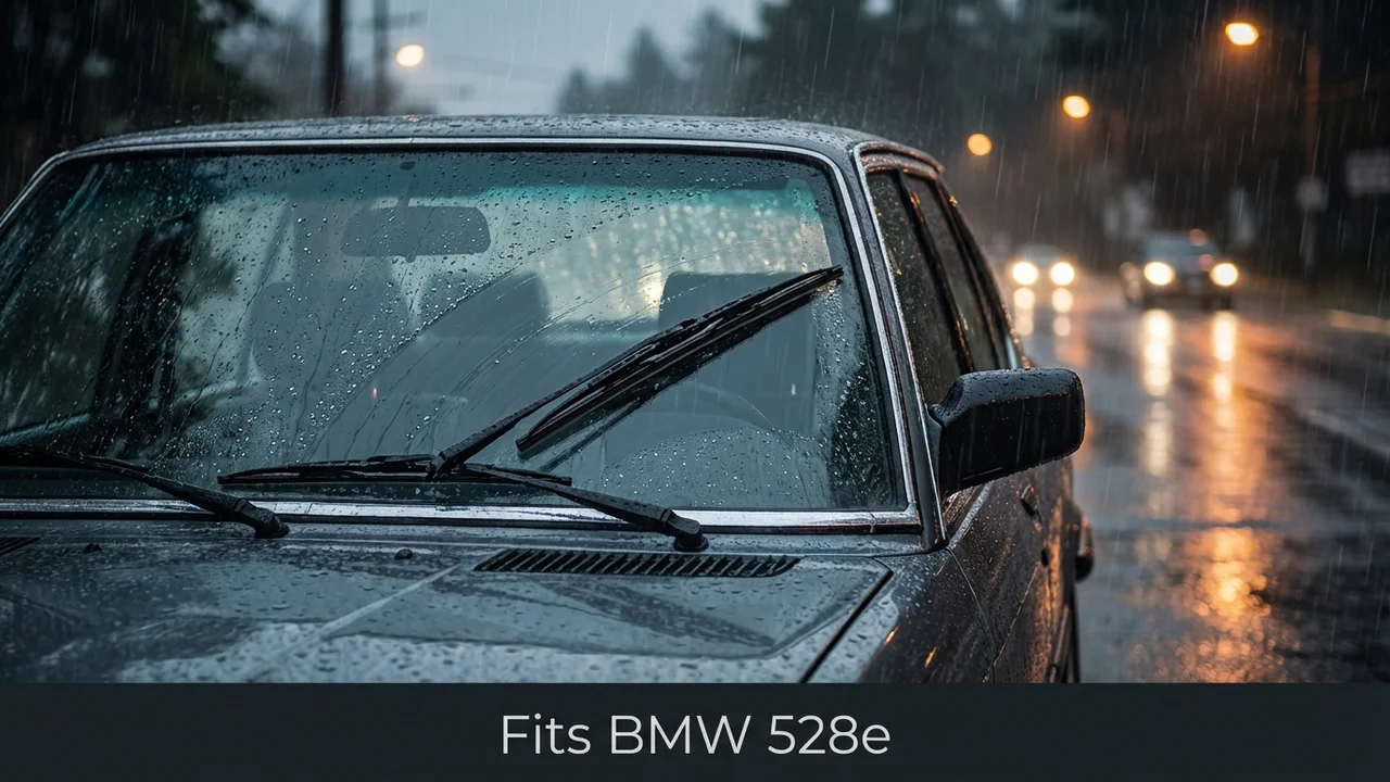 BMW 528e Driver Side Wiper Blade — 21