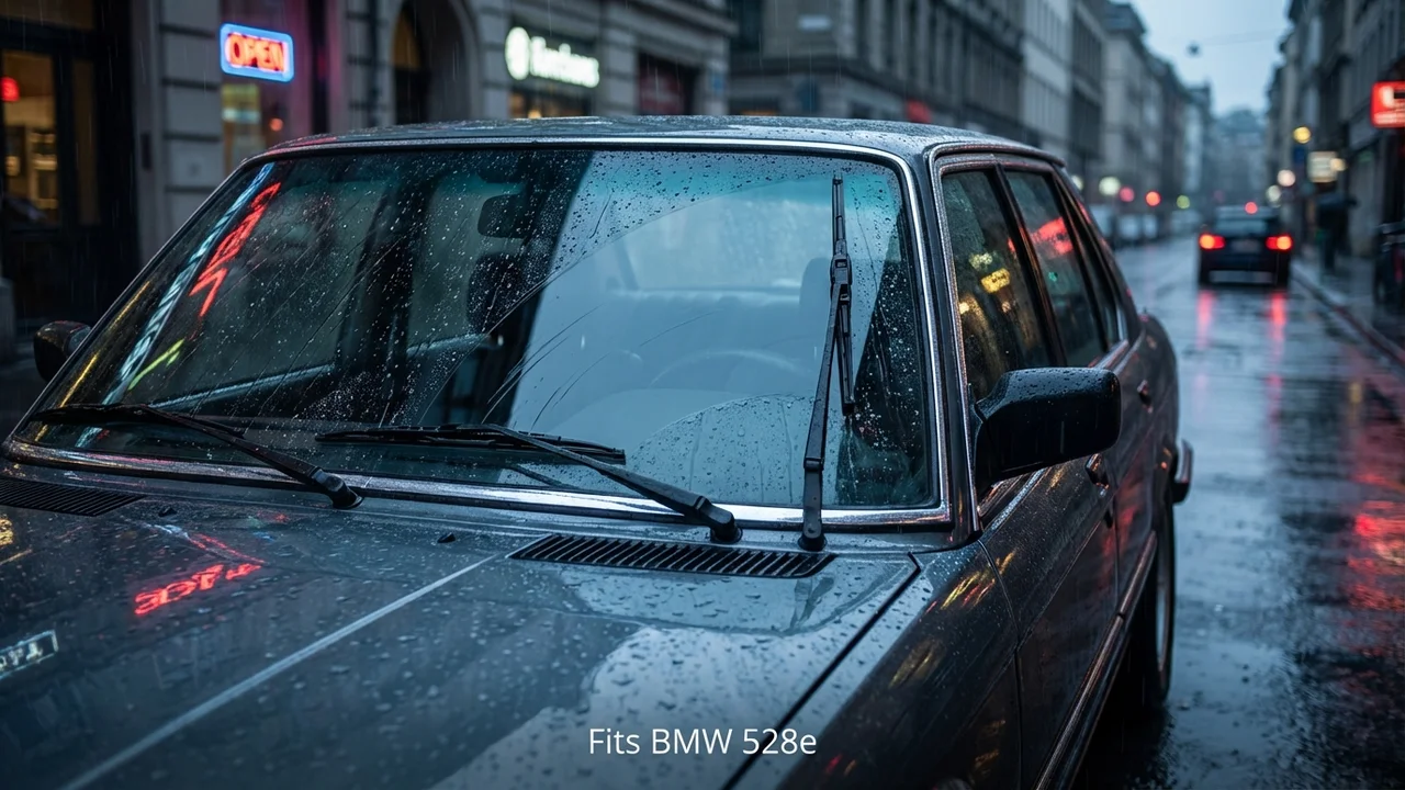 BMW 528e Passenger Side Wiper Blade — 17