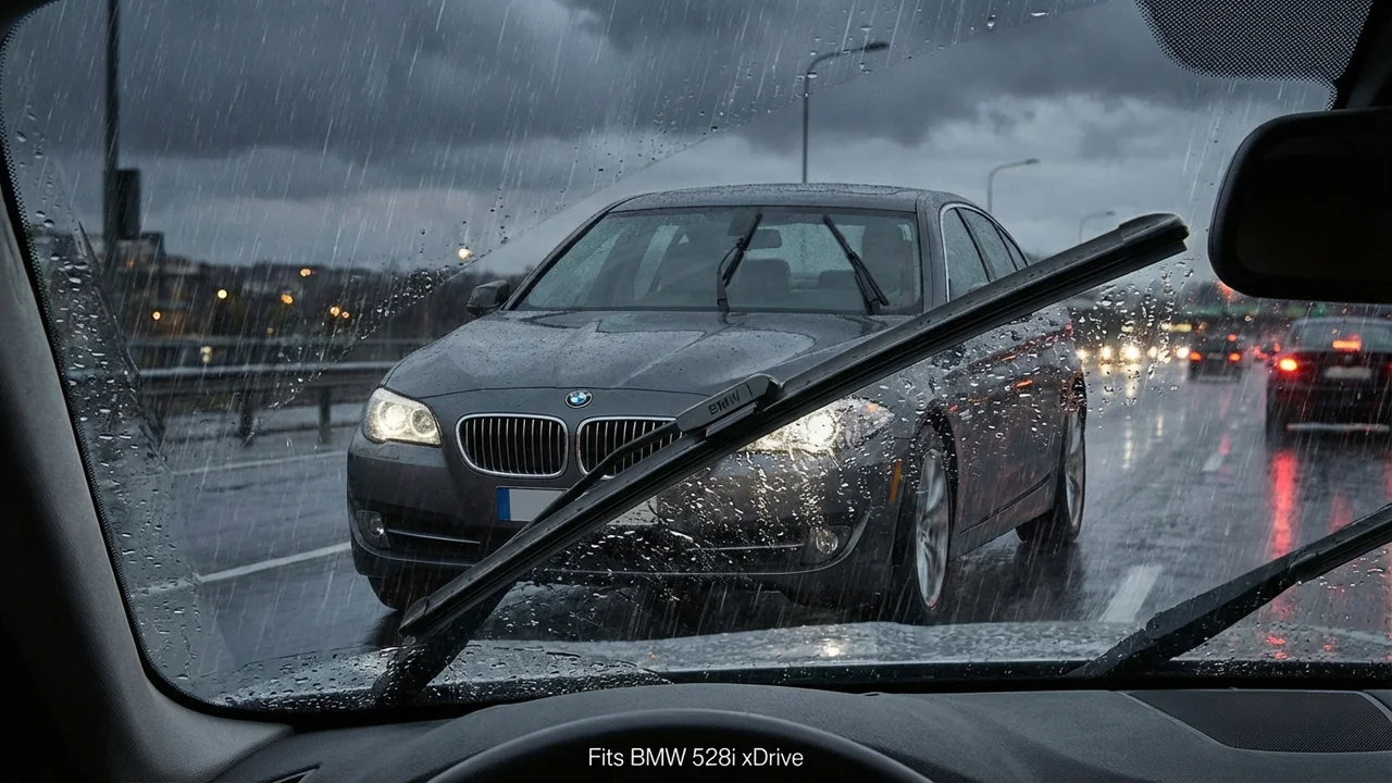 BMW 528i xDrive Driver Side Wiper Blade — 22