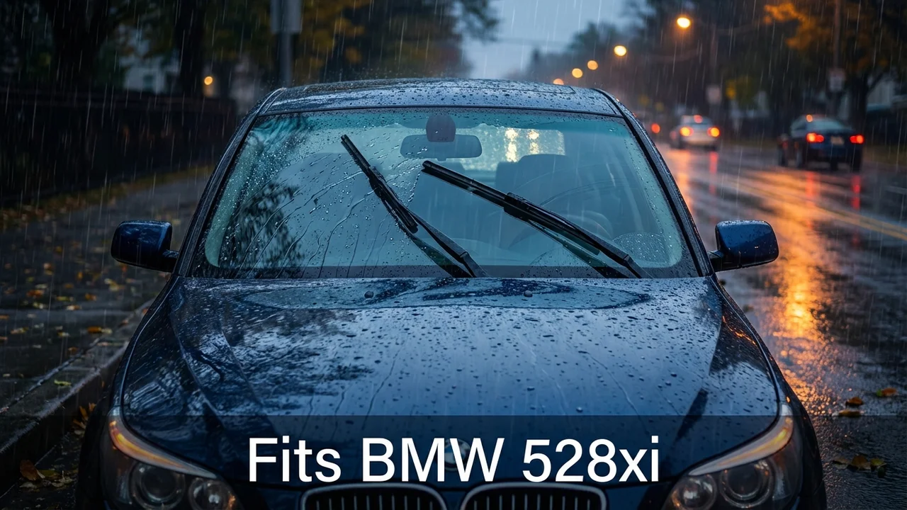 BMW 528xi Driver Side Wiper Blade — 24