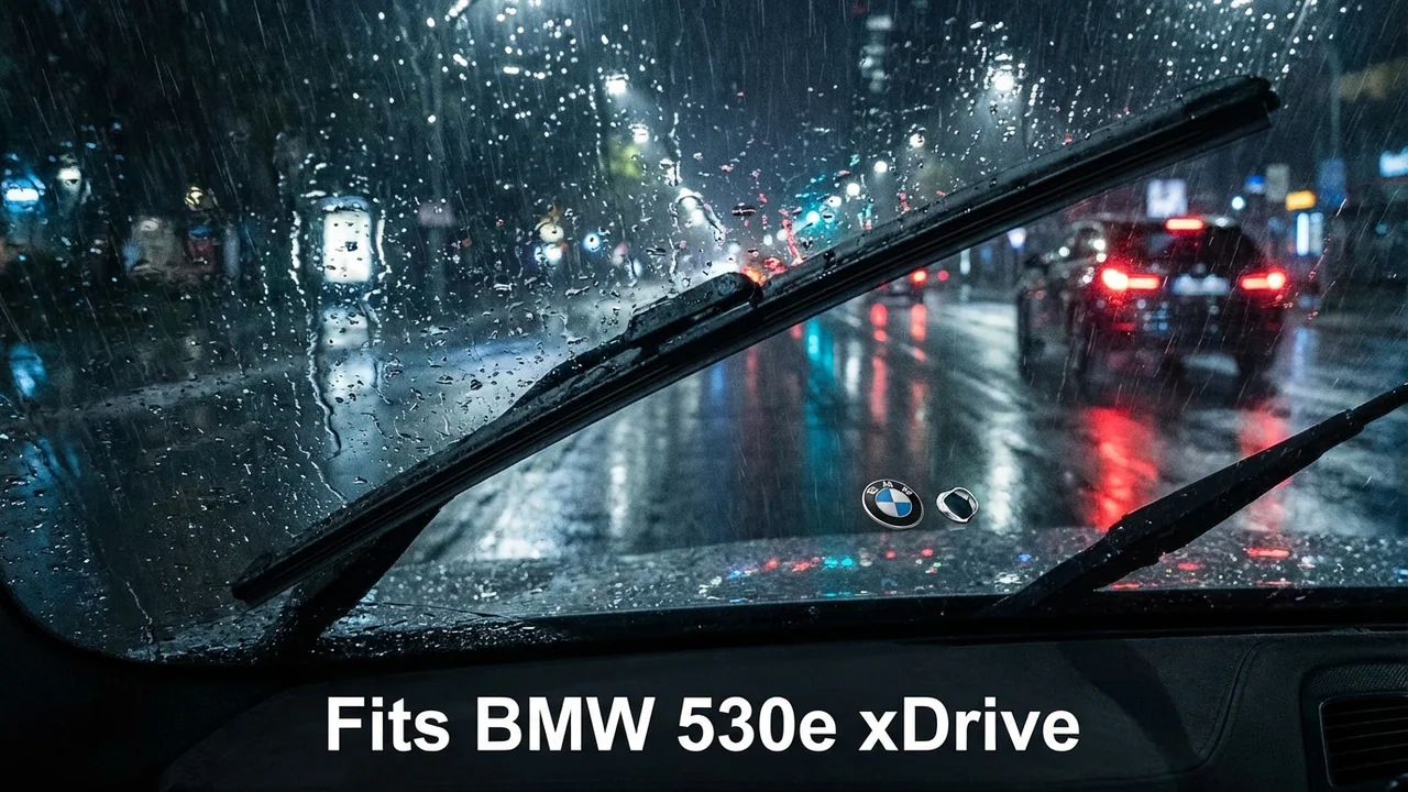 BMW 530e xDrive Driver Side Wiper Blade — 28