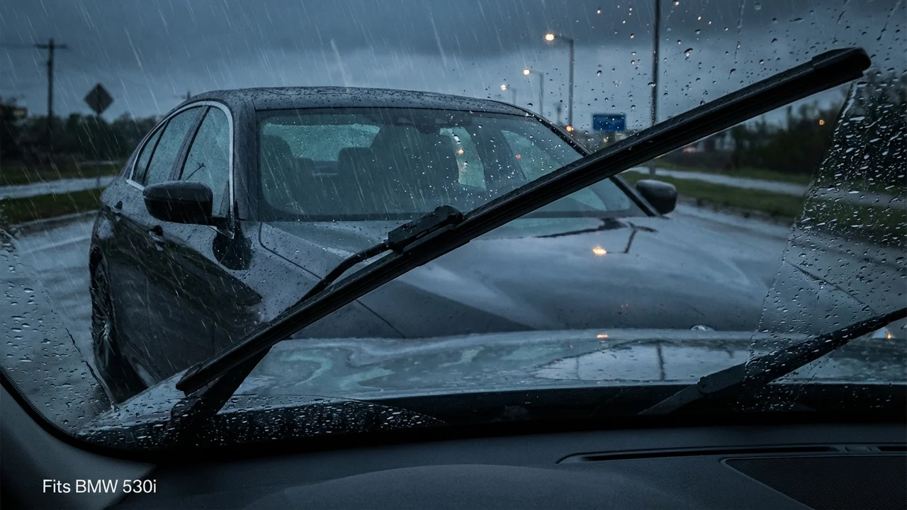 BMW 530i Driver Side Wiper Blade — 22