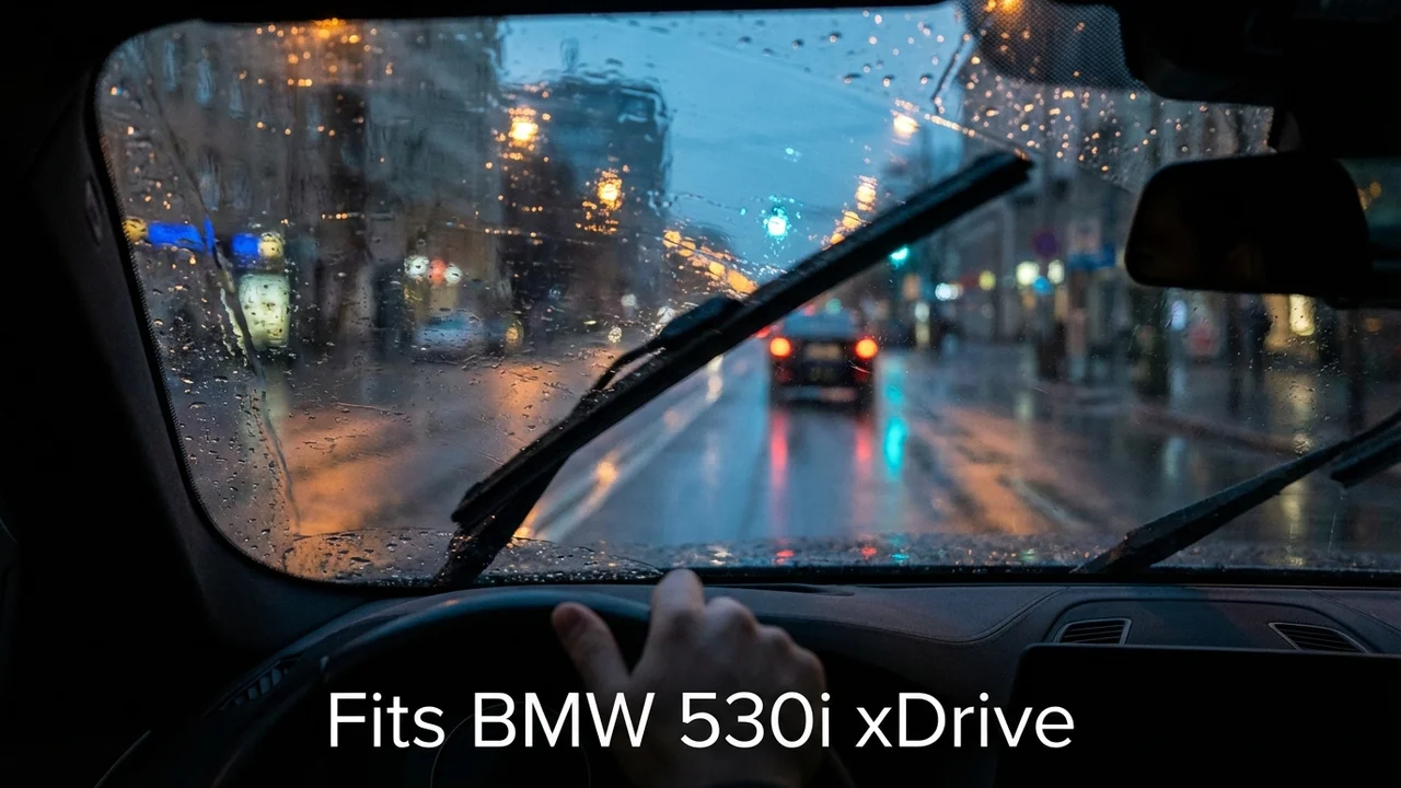 BMW 530i xDrive Driver Side Wiper Blade — 26