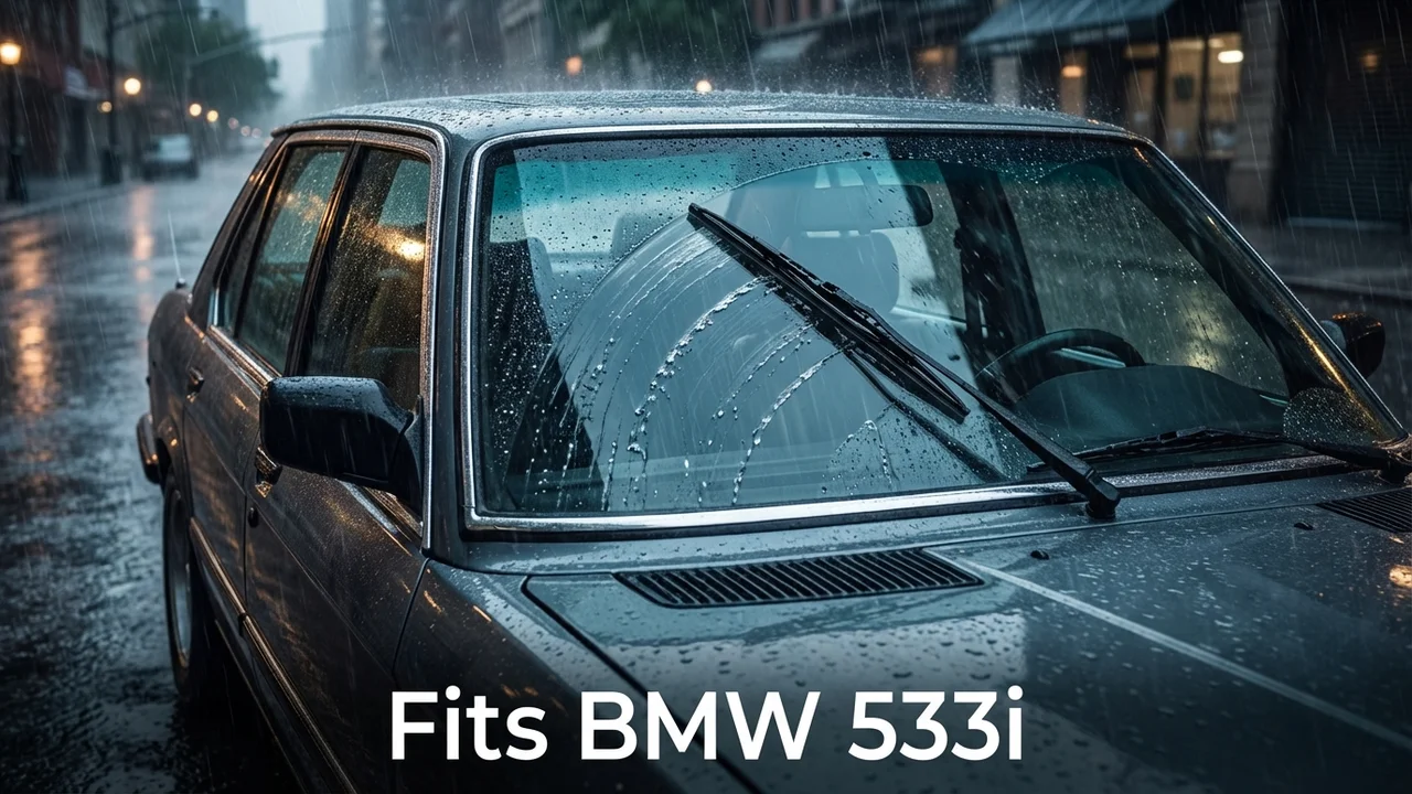 BMW 533i Driver Side Wiper Blade — 28