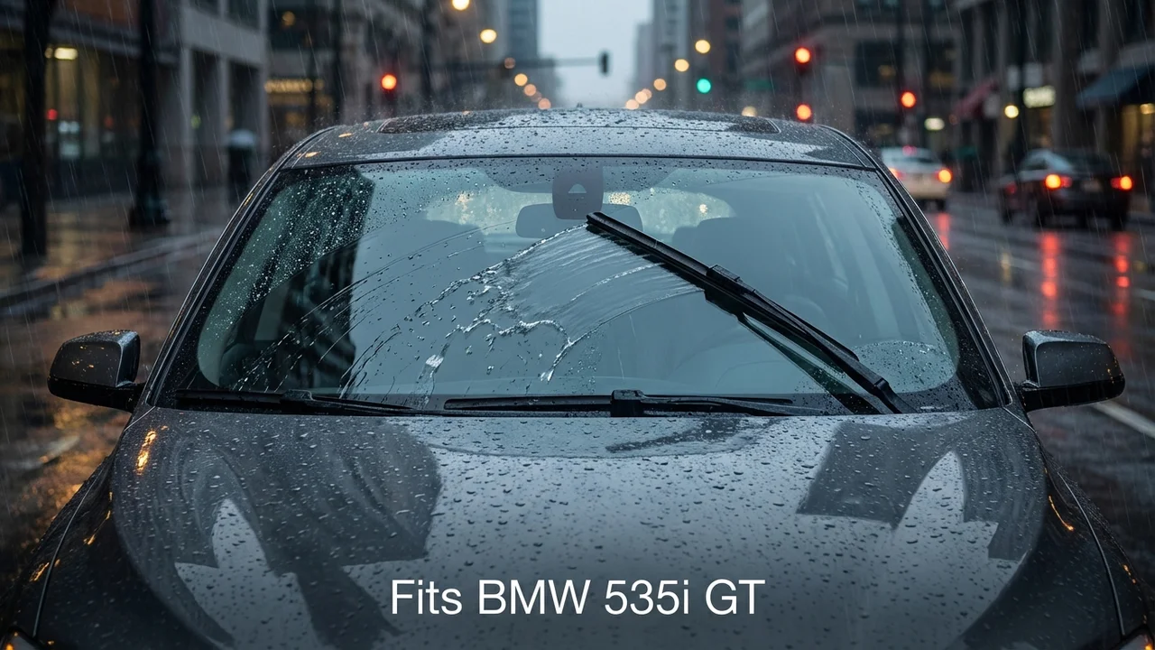 BMW 535i GT Passenger Side Wiper Blade — 17