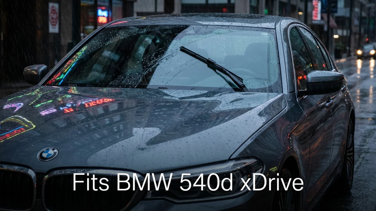 BMW 540d xDrive Driver Side Wiper Blade — 21