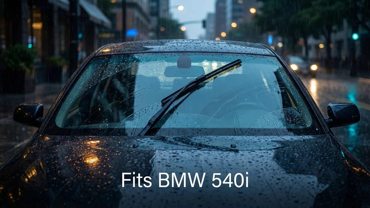 BMW 540i Driver Side Wiper Blade — 26