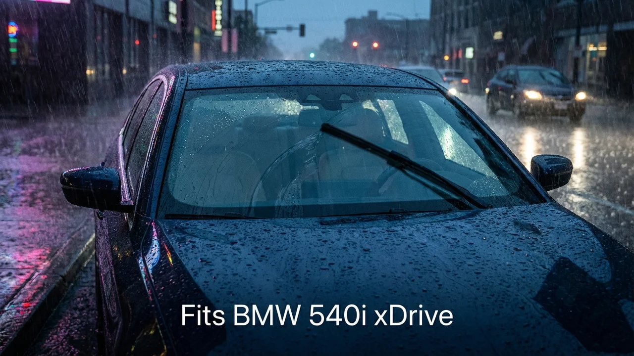 BMW 540i xDrive Passenger Side Wiper Blade — 18