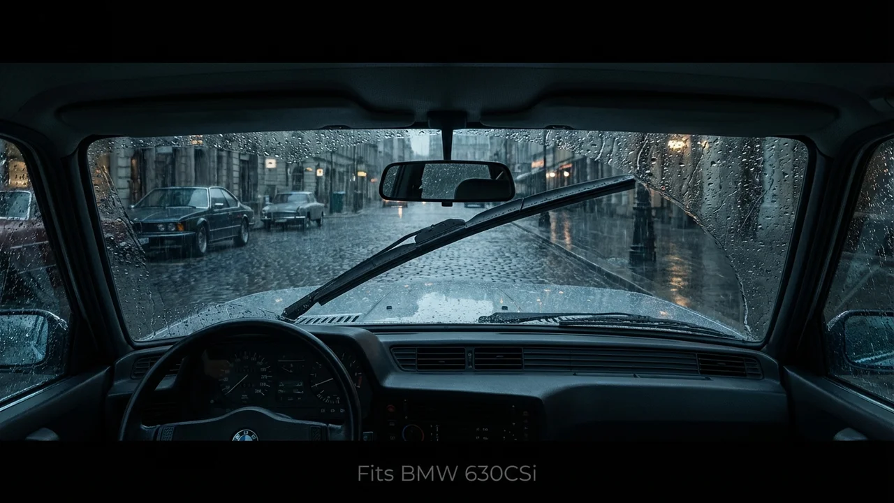 BMW 630CSi Driver Side Wiper Blade — 21