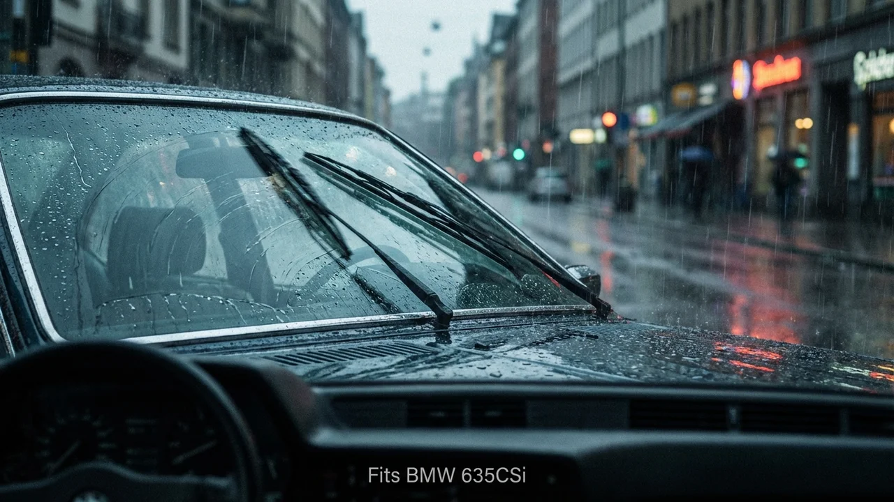 BMW 635CSi Driver Side Wiper Blade — 28