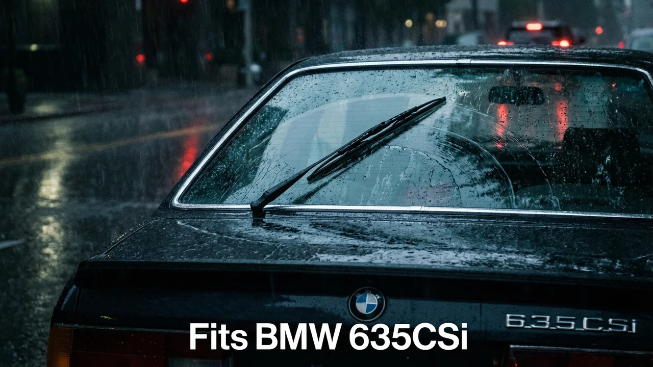 BMW 635CSi Passenger Side Wiper Blade — 18