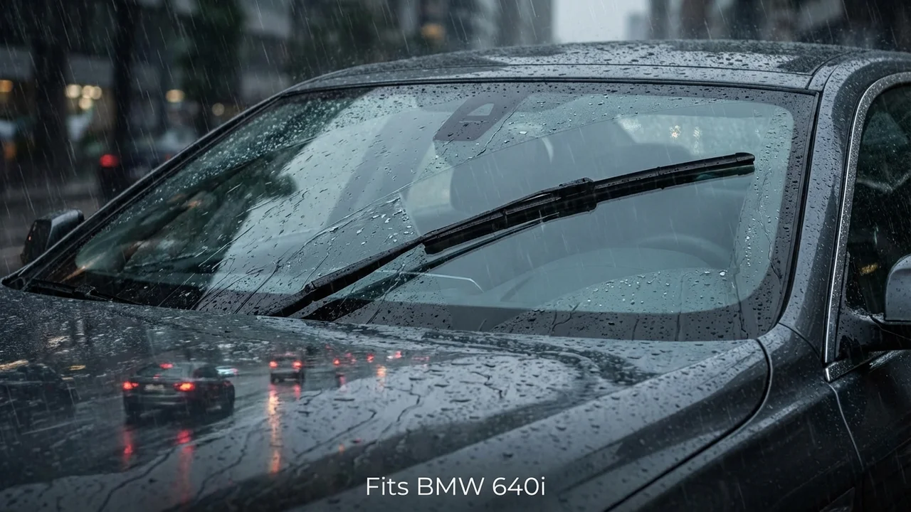 BMW 640i Driver Side Wiper Blade — 21