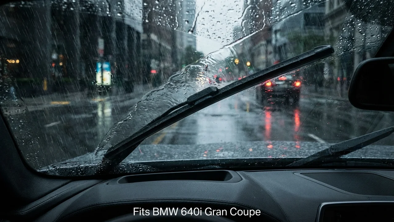 BMW 640i Gran Coupe Passenger Side Wiper Blade — 21