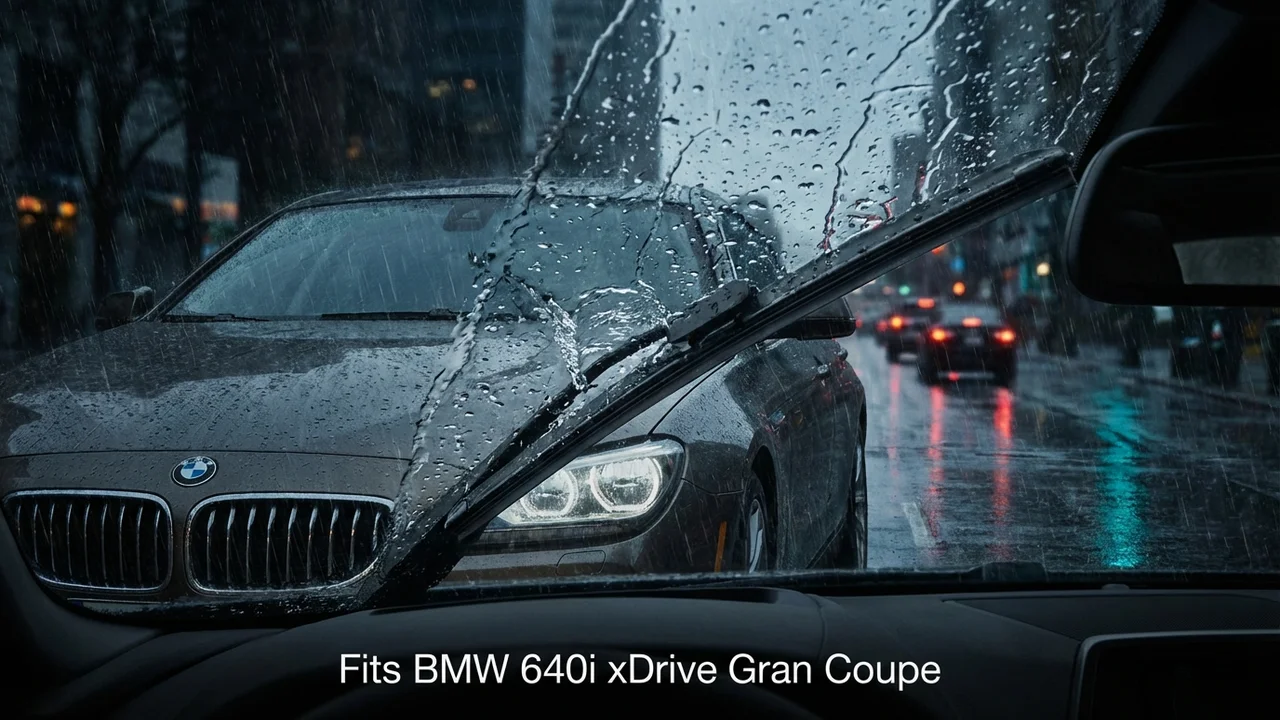BMW 640i xDrive Gran Coupe Passenger Side Wiper Blade — 19