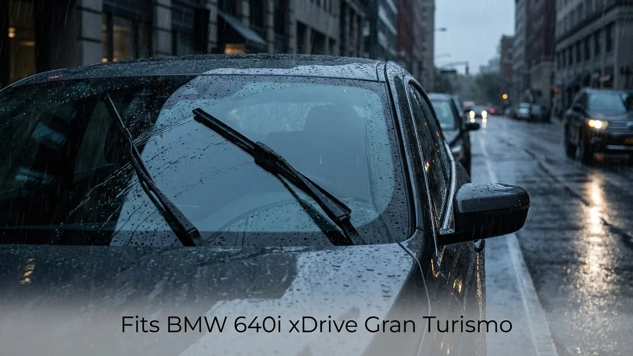 BMW 640i xDrive Gran Turismo Driver Side Wiper Blade — 28