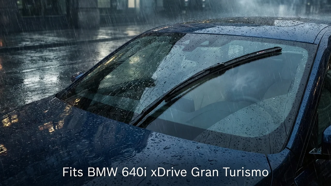 BMW 640i xDrive Gran Turismo Passenger Side Wiper Blade — 17