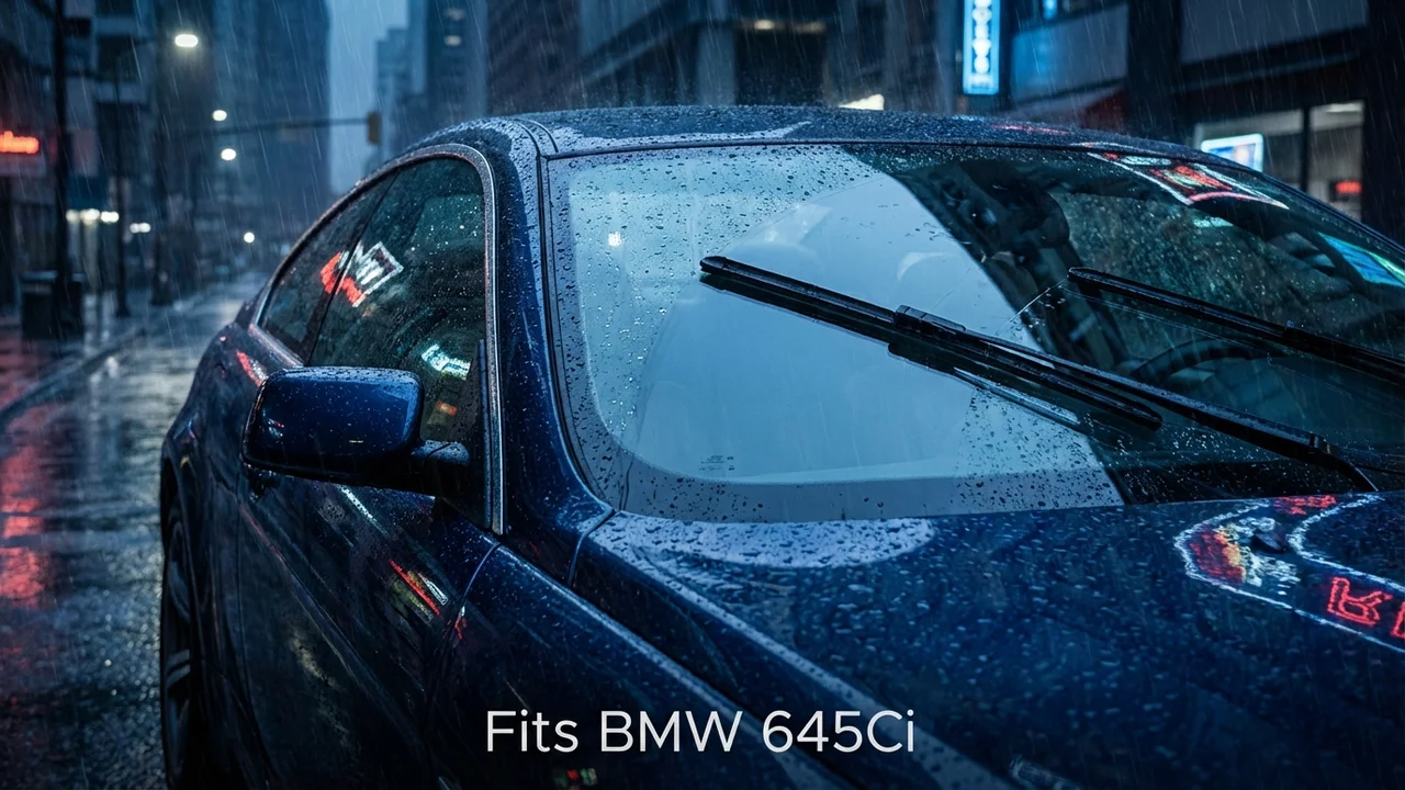 BMW 645Ci Passenger Side Wiper Blade — 22