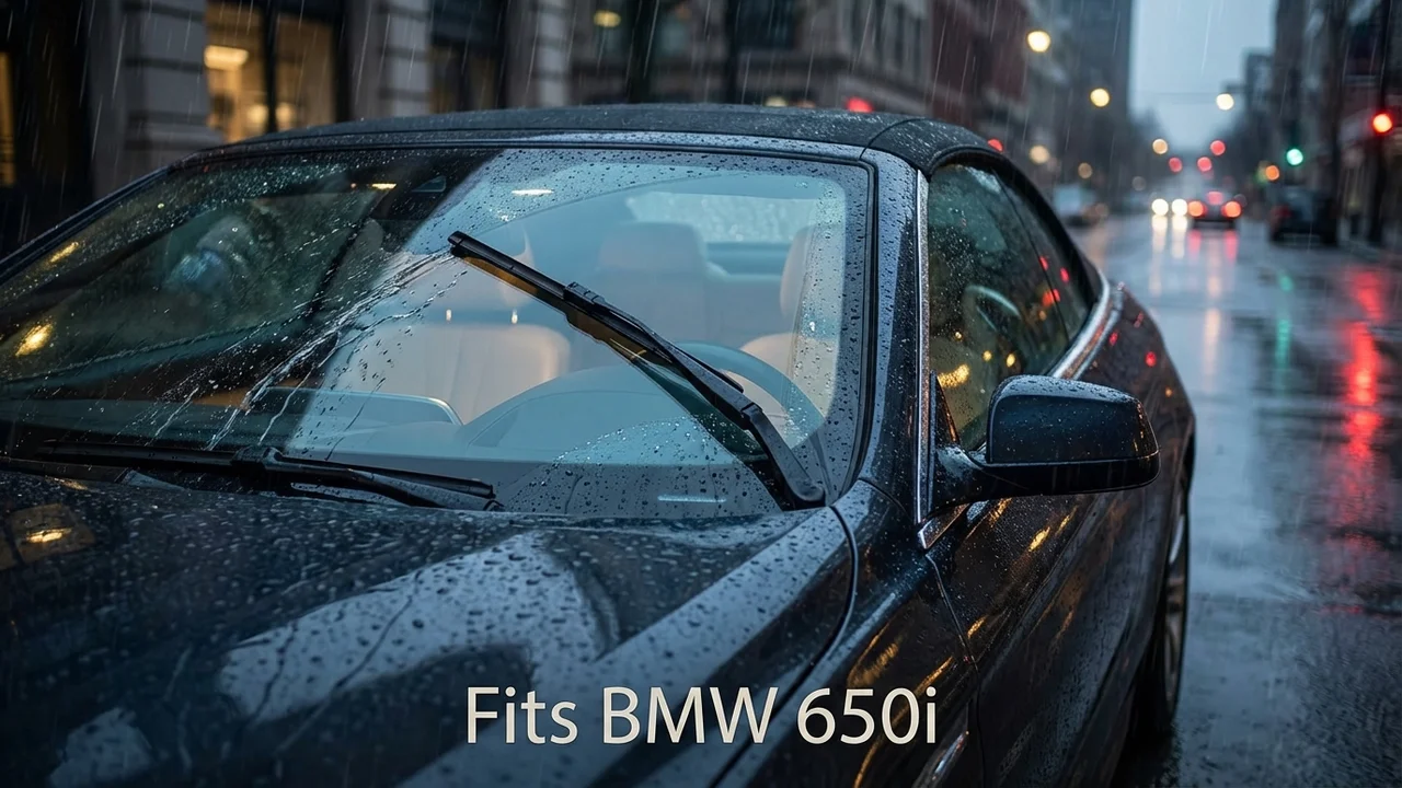 BMW 650i Driver Side Wiper Blade — 22