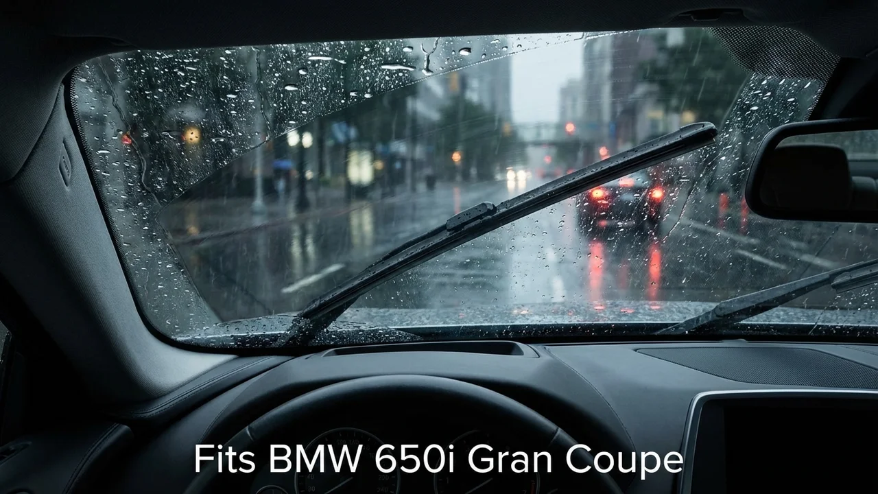 BMW 650i Gran Coupe Passenger Side Wiper Blade — 18
