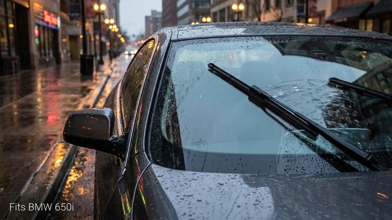 BMW 650i Passenger Side Wiper Blade — 21